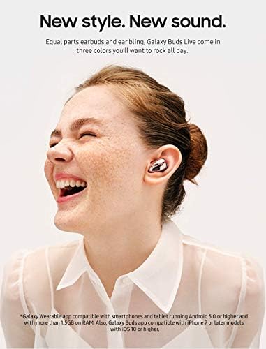 Samsung Galaxy ניצנים לחיות נכון Wireless האוזניות Earbud מיסטיקן - ברונזה (מחודש)