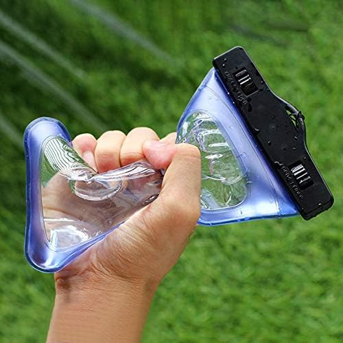 2pcs עמיד למים, שקיות די Comy מעשי שקוף טלפון נייד להגן על תיק אוניברסלי לשמור על הטלפון יבש.